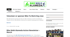 Desktop Screenshot of bikewalkalameda.org